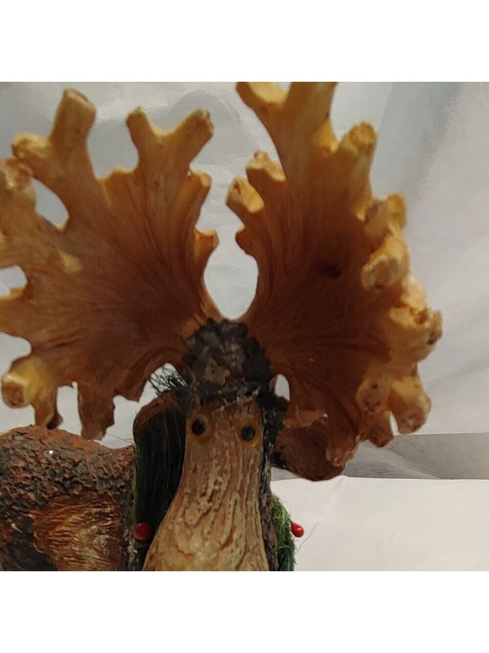 Adorable Humor Long-Faced Wild Moose Figurine – Ceramic Polyresin - Picture 5 of 8
